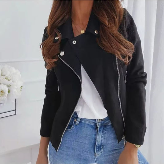 Elegance™ Classic Leather Jacket