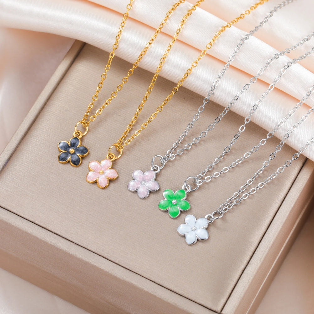BloomDaisy™ Mini Flower Pendant Necklace