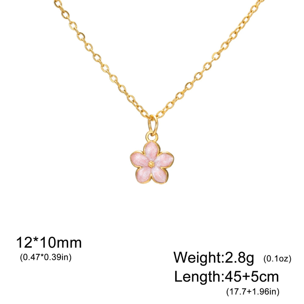 BloomDaisy™ Mini Flower Pendant Necklace