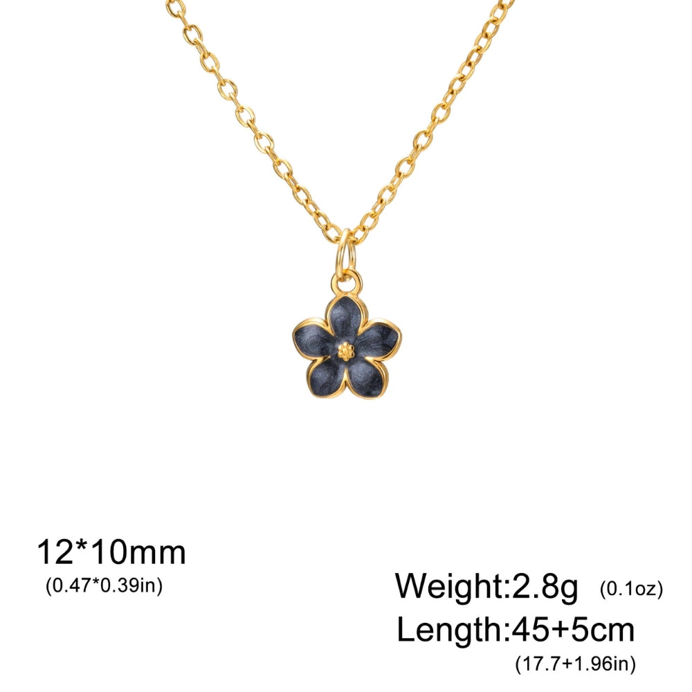 BloomDaisy™ Mini Flower Pendant Necklace
