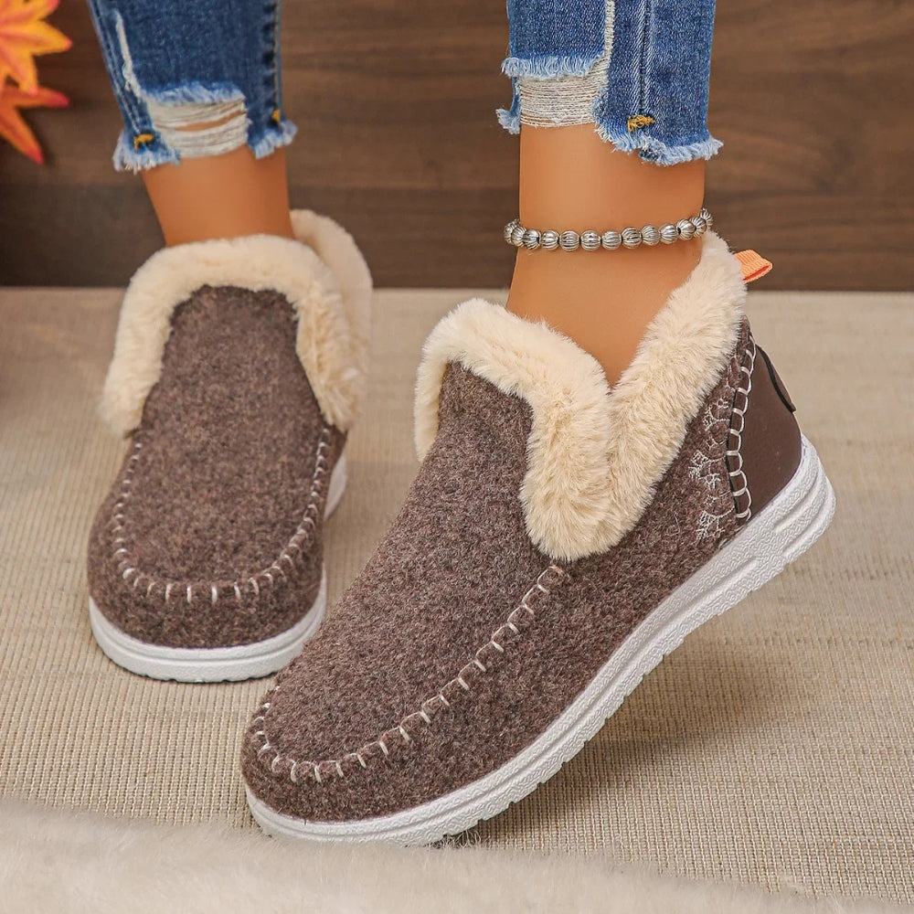 CozyStep™ Warm Velvet Lined Winter Boots