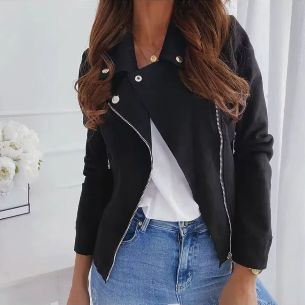 Elegance™ Classic Leather Jacket