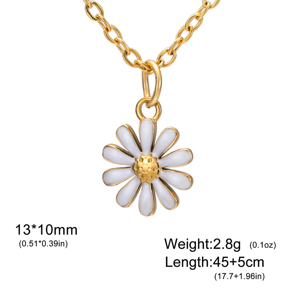 BloomDaisy™ Mini Flower Pendant Necklace