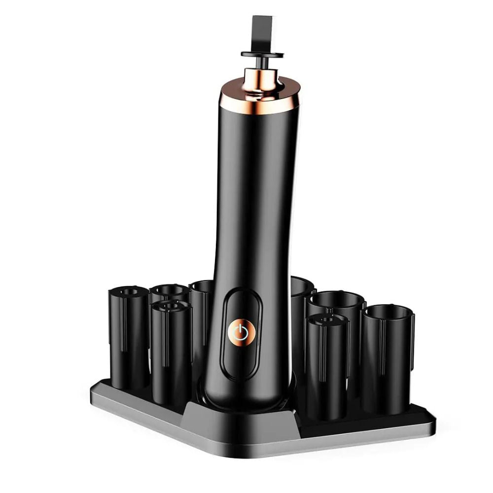 Automatic Makeup Brush Cleaner and Dryer Spinner Kit