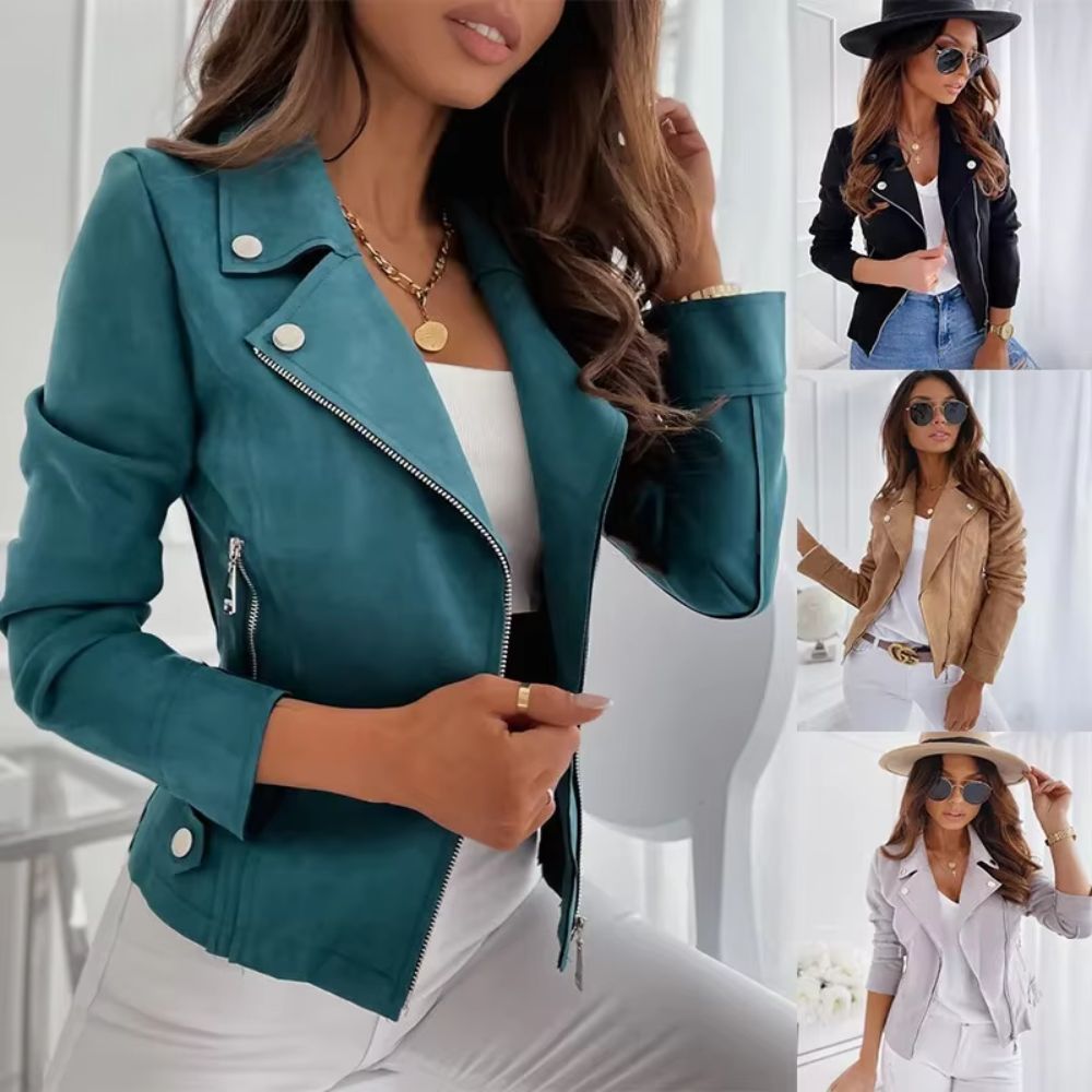 Elegance™ Classic Leather Jacket