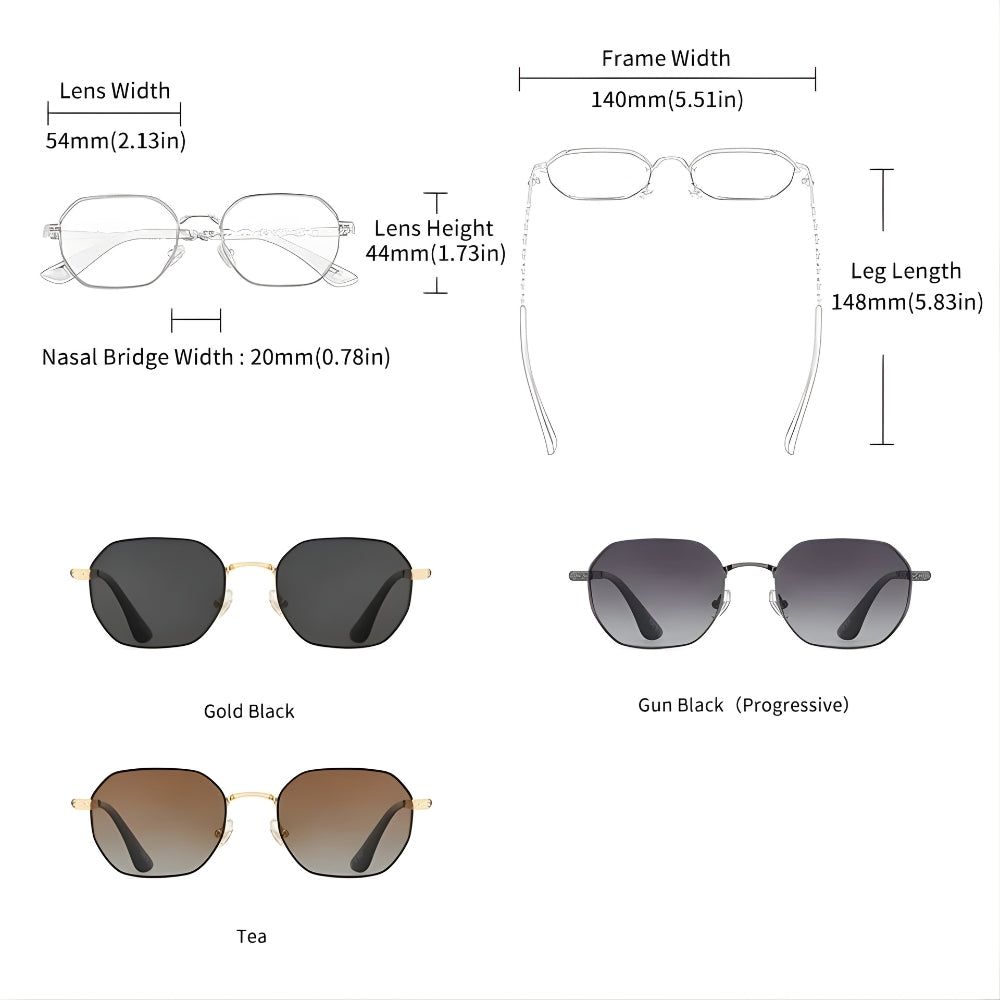 ButterflyGlow™ Acetate Polarized Sunglasses