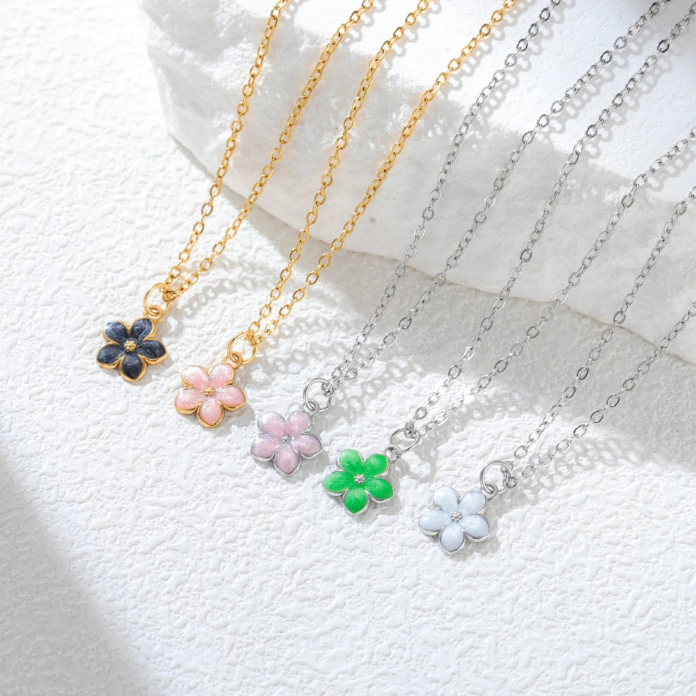 BloomDaisy™ Mini Flower Pendant Necklace