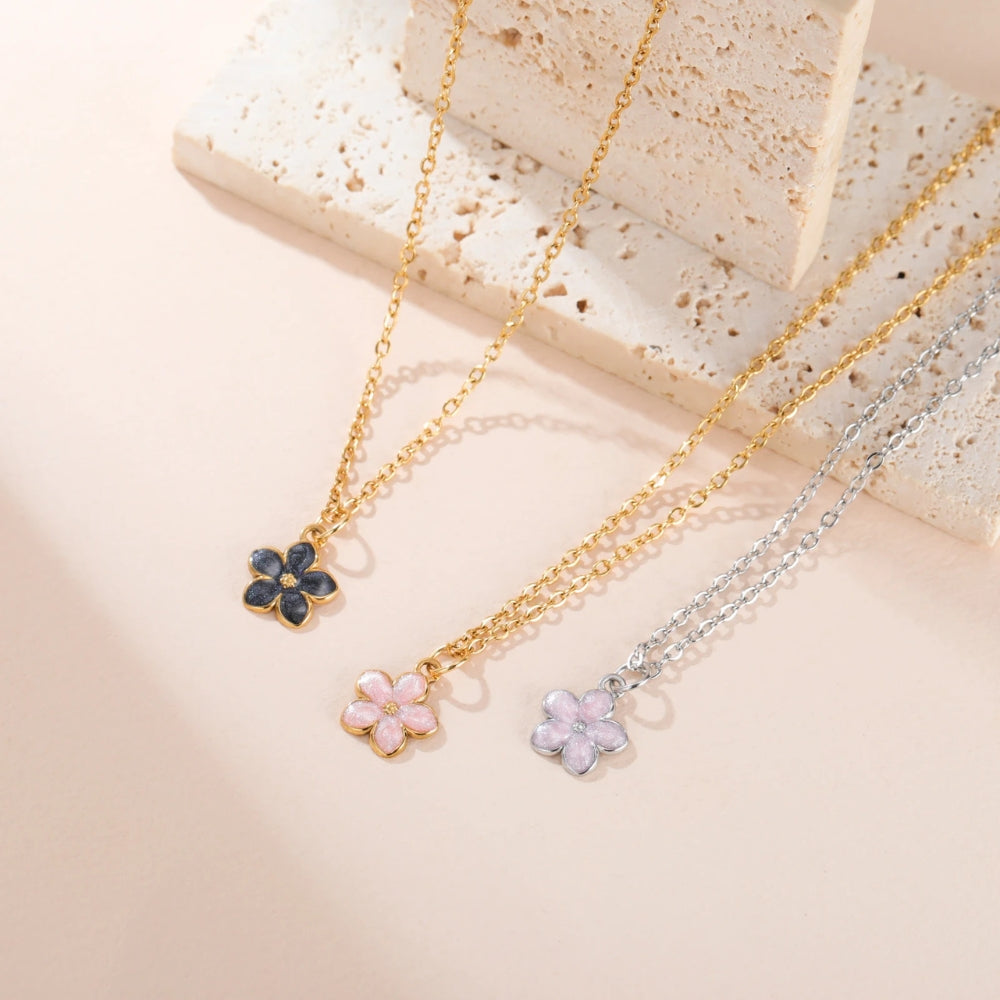 BloomDaisy™ Mini Flower Pendant Necklace
