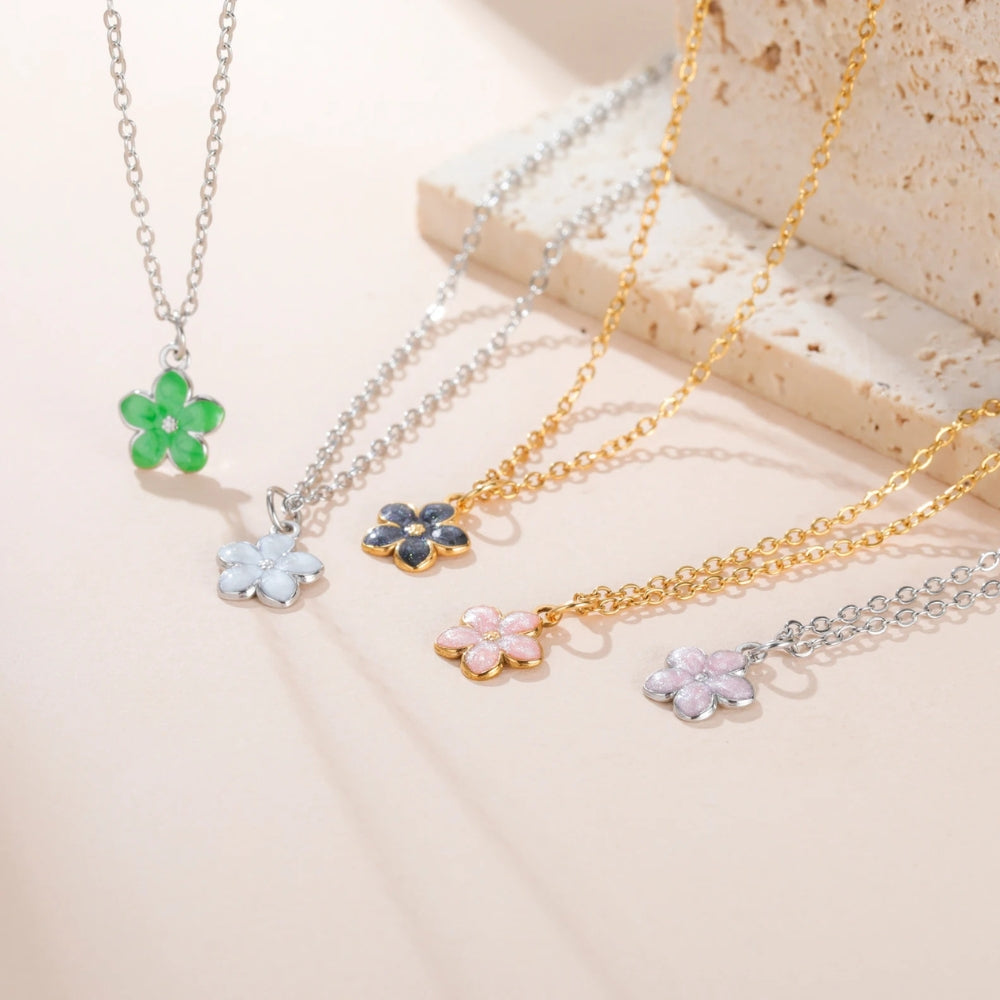 BloomDaisy™ Mini Flower Pendant Necklace
