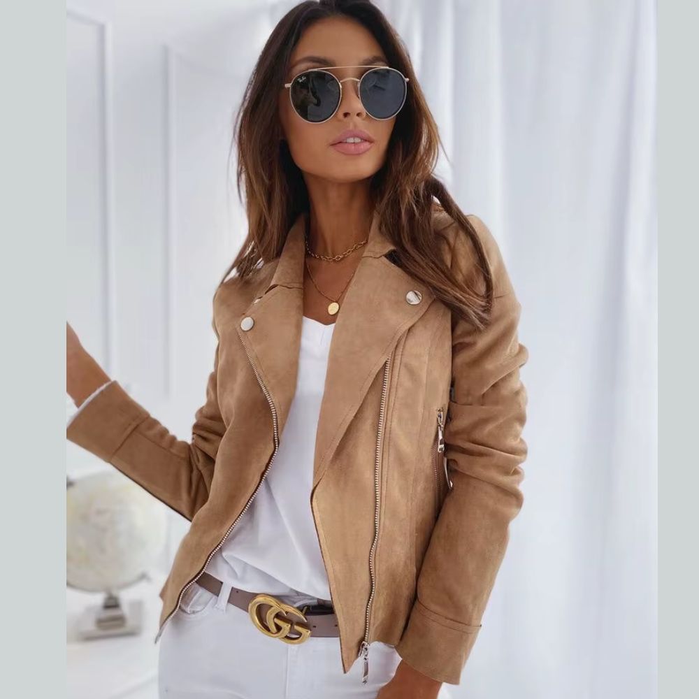 Elegance™ Classic Leather Jacket
